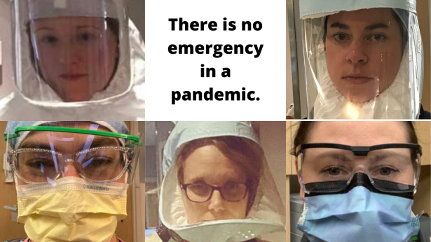 There is no emergency in a pandemic.